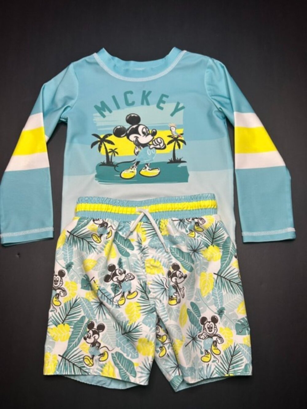 Disney Junior Mickey Mouse Boy's Swim Suit 3T